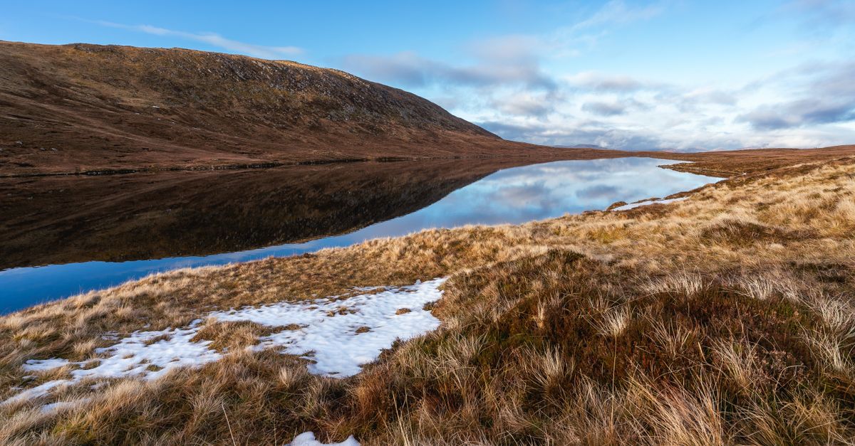 Ben Alder Wild Camping Map: The Long Way In